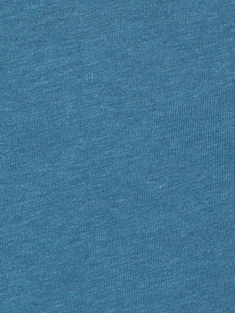 T shirt maille jersey Climatyl   Damart   Bleu pétrole