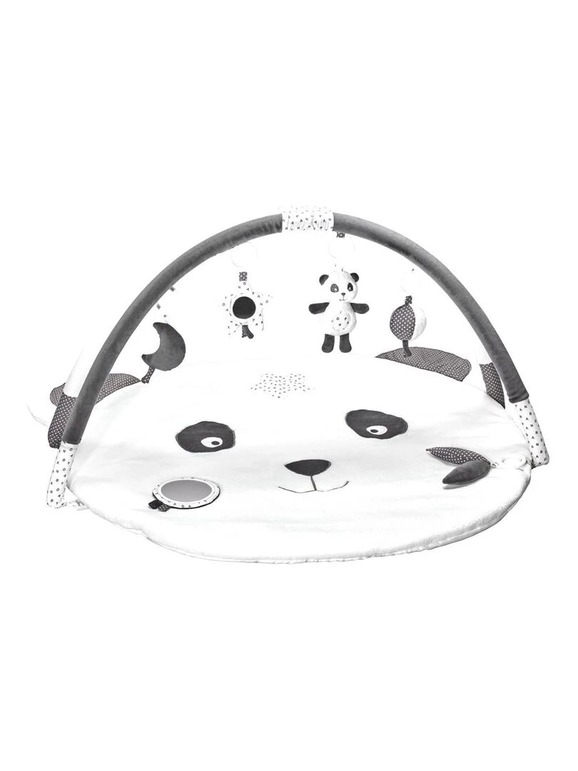 Tapis d'éveil avec arches panda Chao Chao Gris