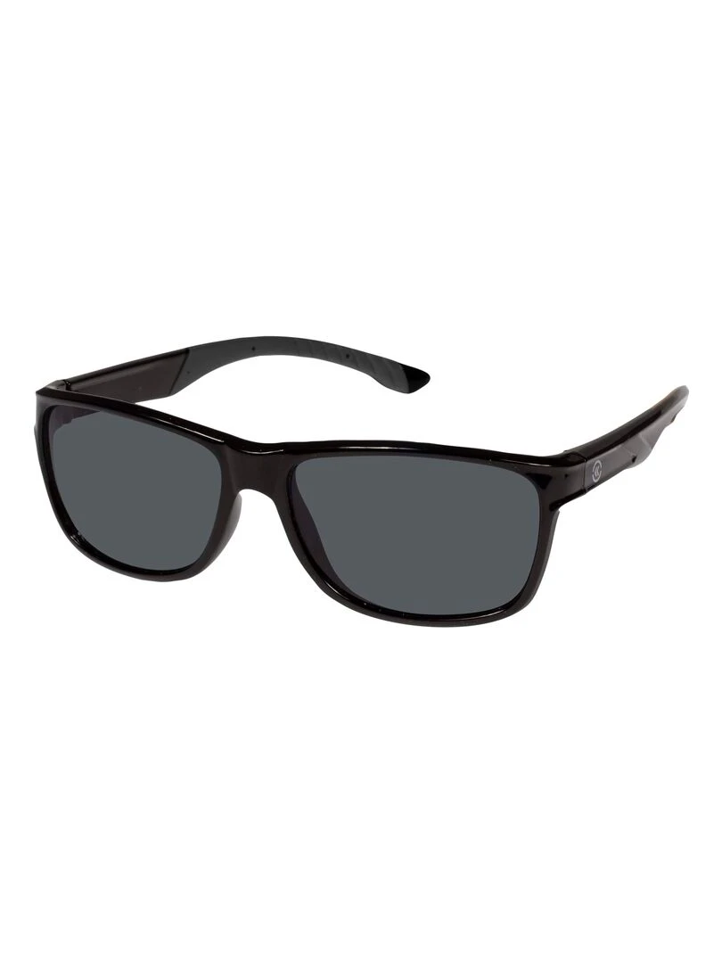 Lunettes de soleil recyclées rectangulaire Noir Noir