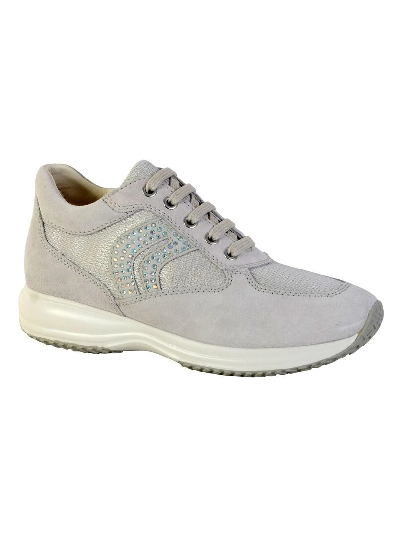 Basket Geox D Happy C Blanc