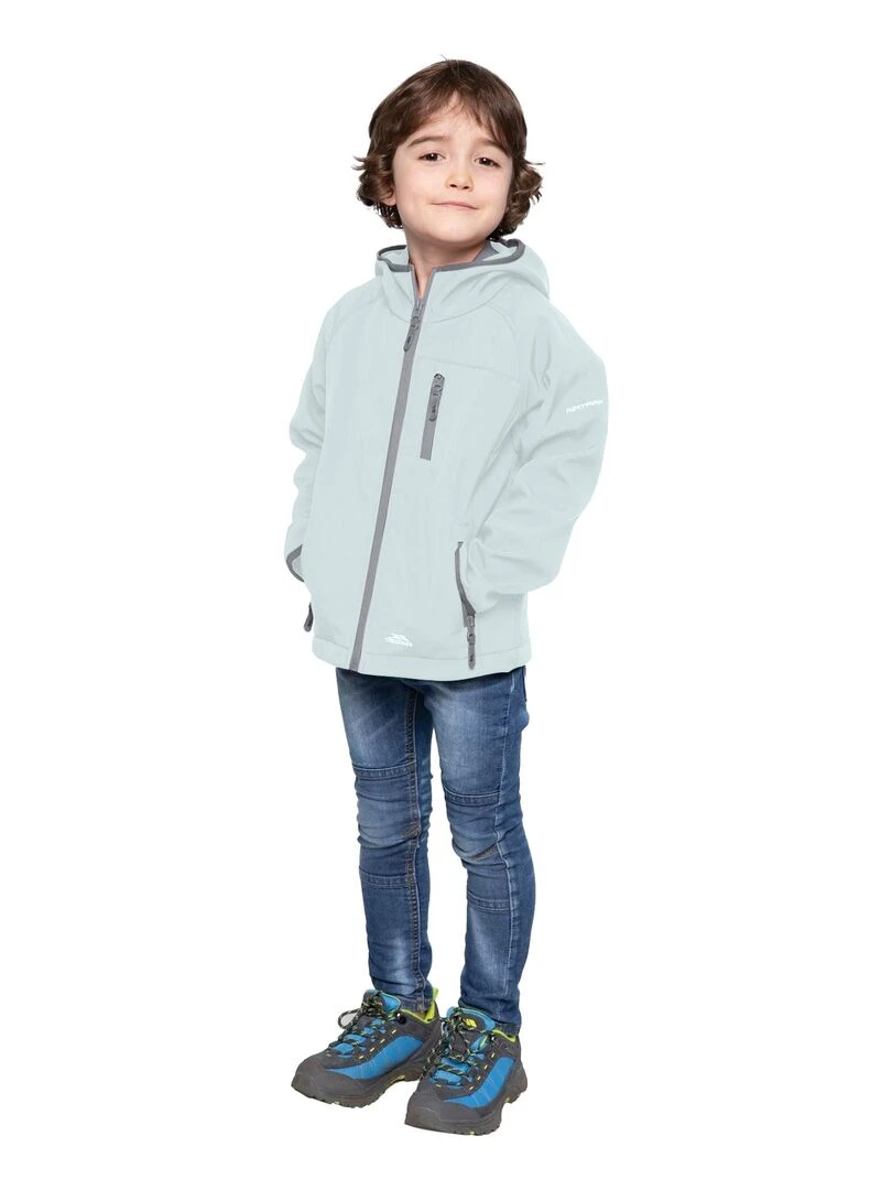 Trespass   Veste softshell KIAN   Bleu clair