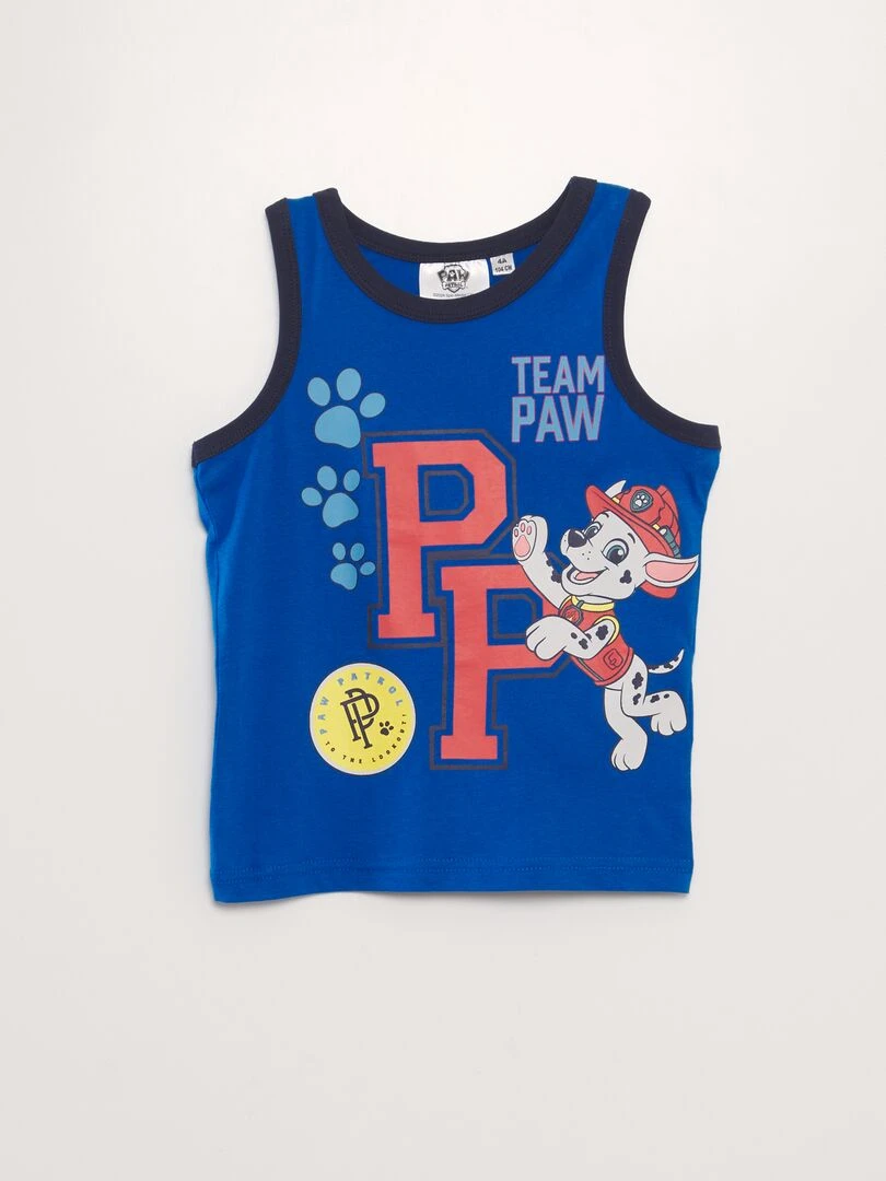 Pyjama short 'Pat' Patrouille'   Bleu