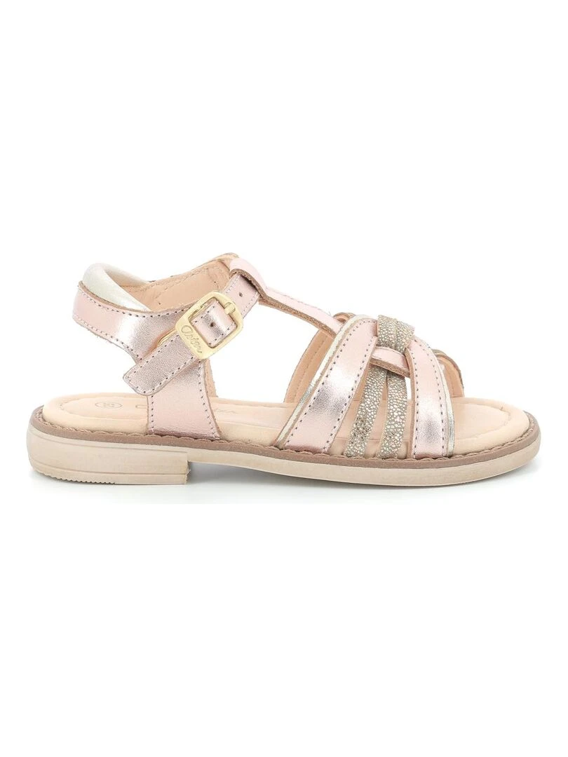 Sandales Cuir Tawina Rose