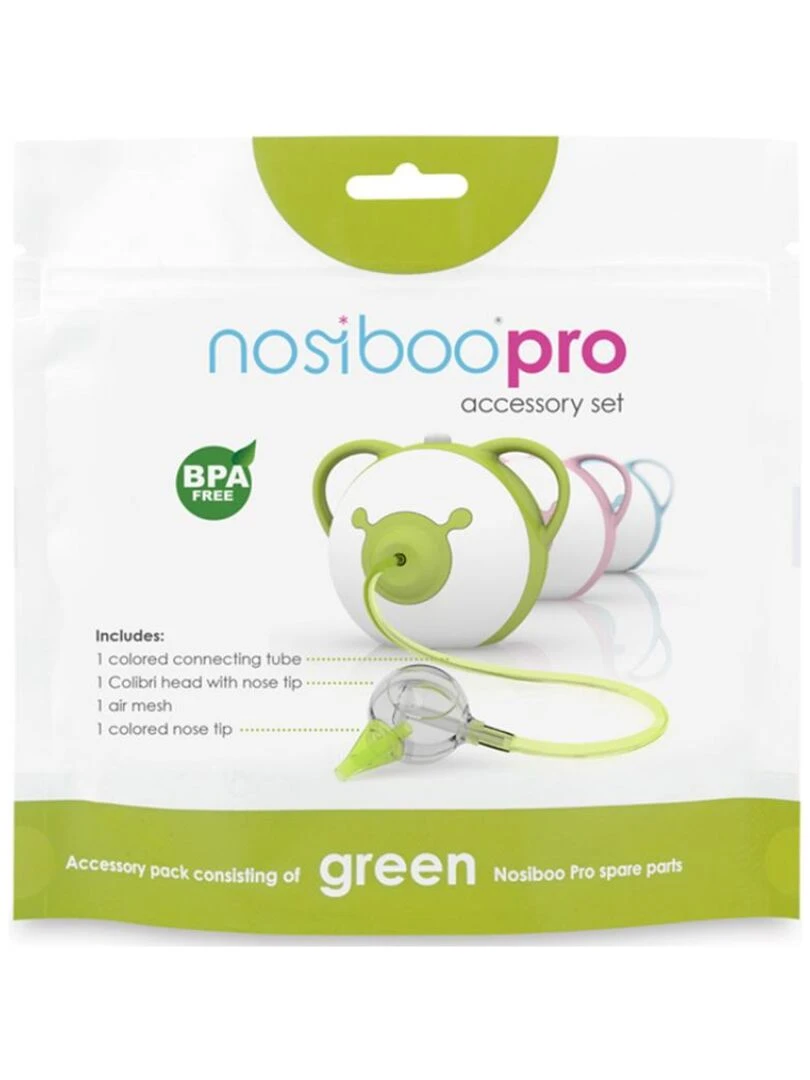 Accessoires pour mouche bébé électrique Nosiboo Pro et Pro 2 vert Vert