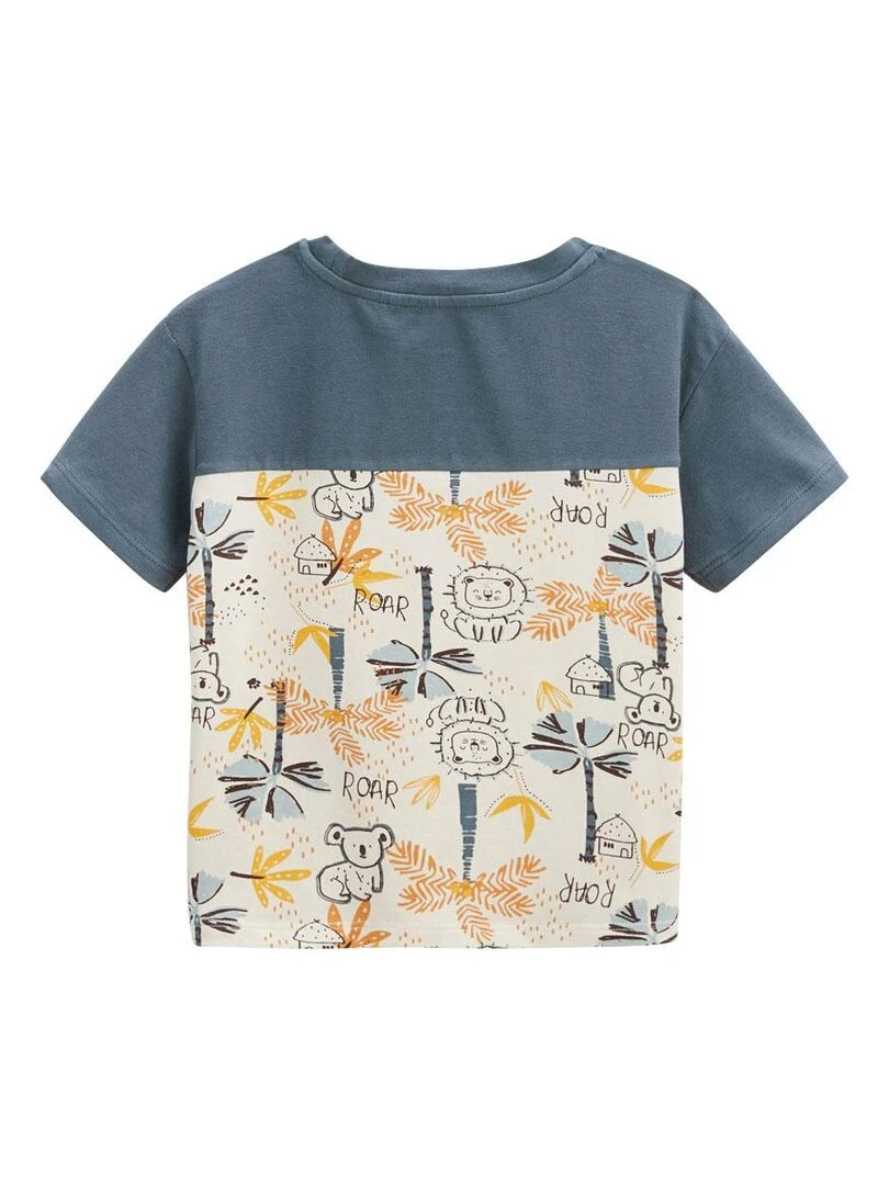 Ensemble bébé t shirt et short Tapioca   Gris Gris