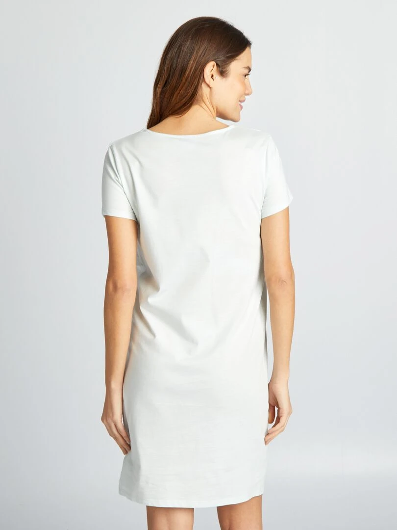 Chemise de nuit de maternité 'Panpan'   Vert