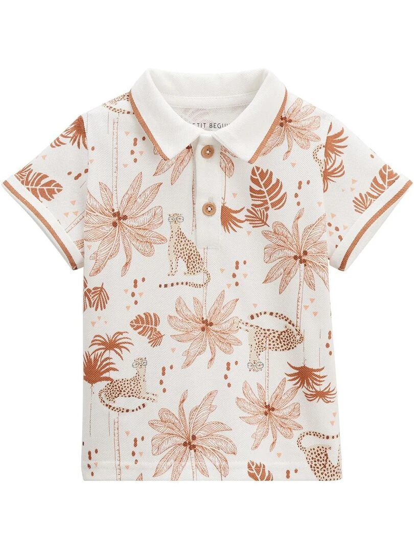 Polo enfant Oasis Ecru