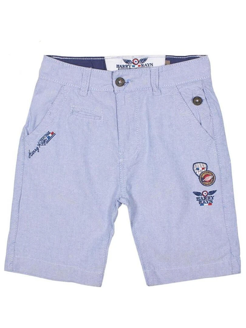 Bermuda homme COXFORD HARRY KAYN Bleu clair