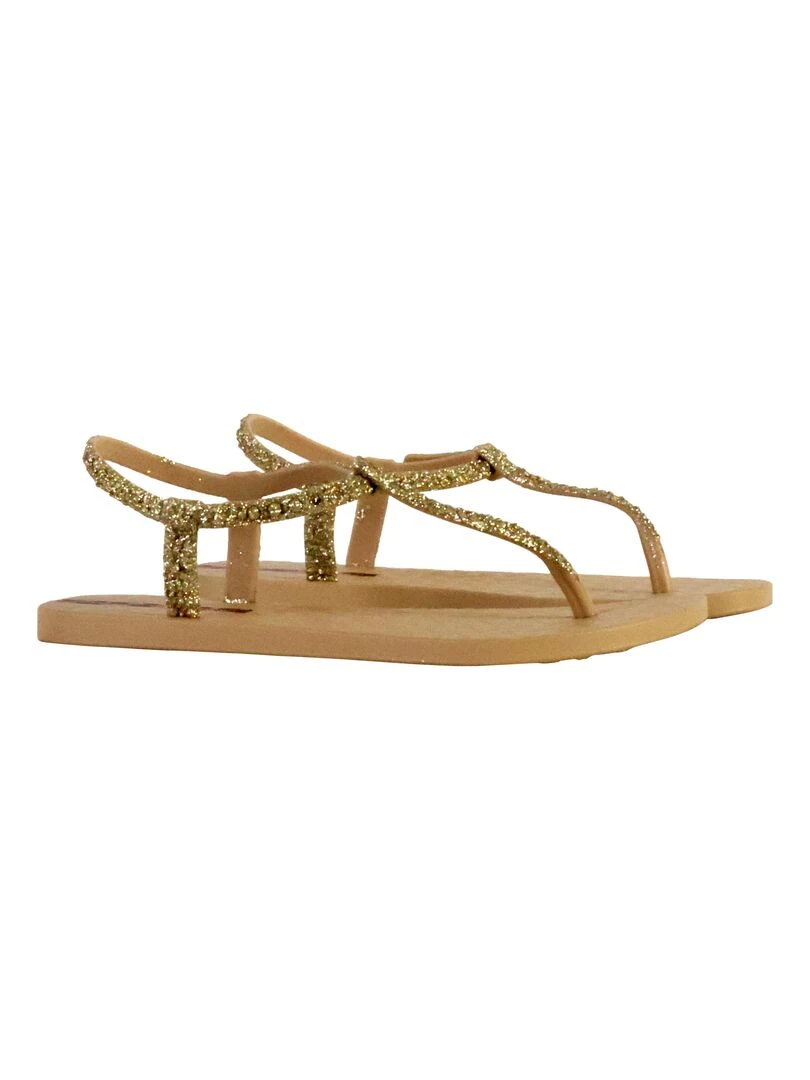 Sandales à Boucle Ipanema Class Brilha   Beige