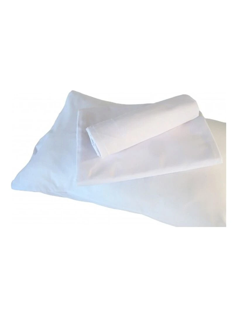 Housse de couette enfant uni Blanc