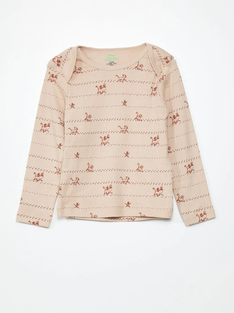 2 tee shirts 'Disney'   Blanc/beige