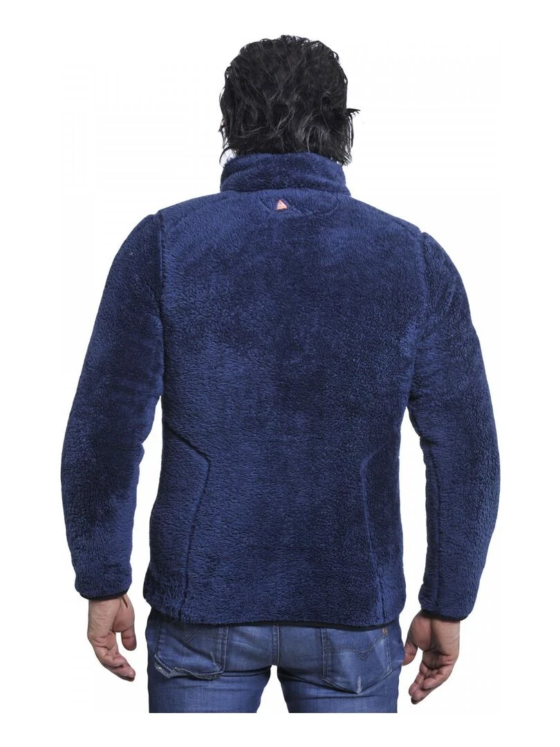 Blouson polaire homme CAVIAN PEAK MOUNTAIN Bleu marine