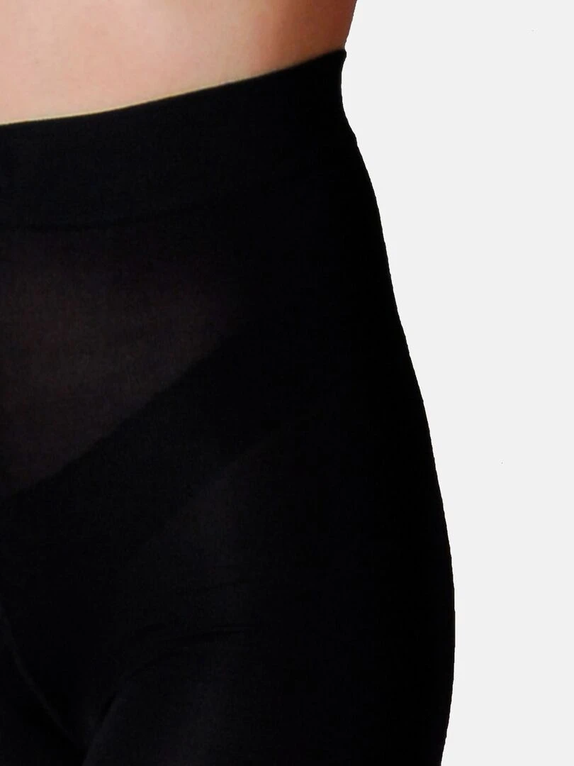 Duo Pack Collants de grossesse opaque 100den (Mamsy)   Noir