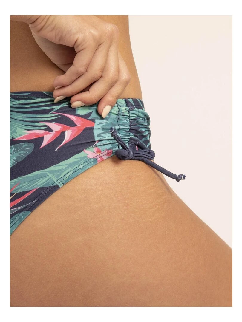 Maillot 2 pièces motifs GAVINA   Bleu marine