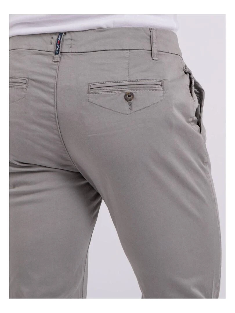 Pantalon chino CALES   Gris