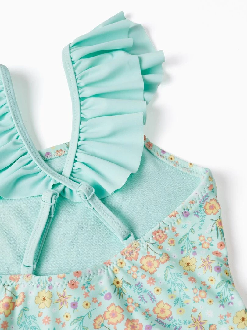 Maillot de Bain Floral UPF80 pour Fille  HAJJ COLLECTION   Vert clair