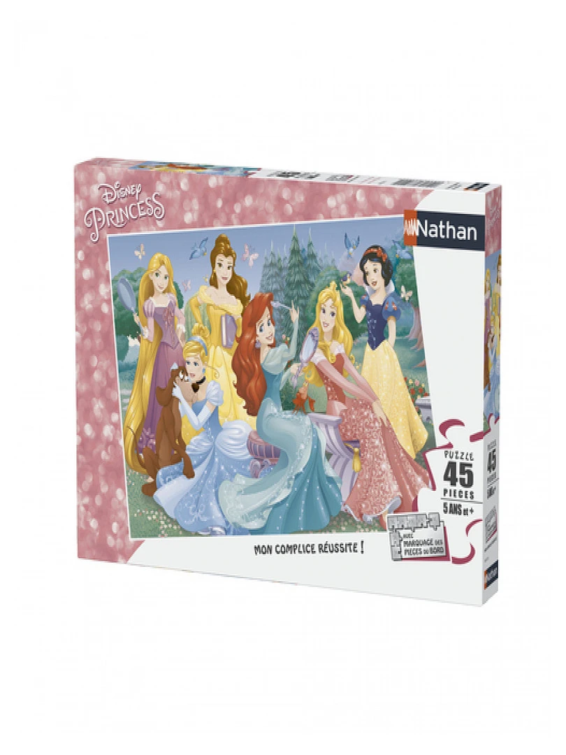 Nathan Puzzle 45 P Rencontre Avec Les Princesses Disney N/A