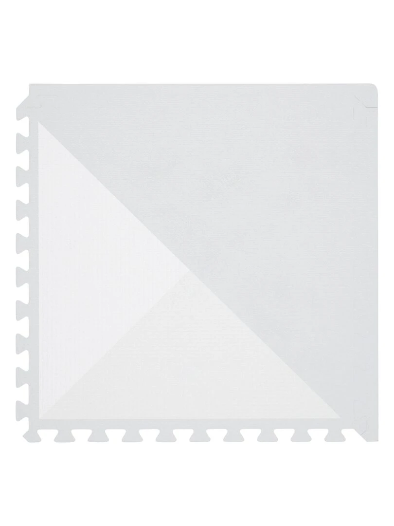 Tapis de jeu mousse KYTE PUZZLEMAT SOFT STORM Gris clair