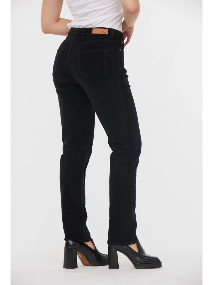 Lee Cooper   Pantalon coton straight LC161   Noir