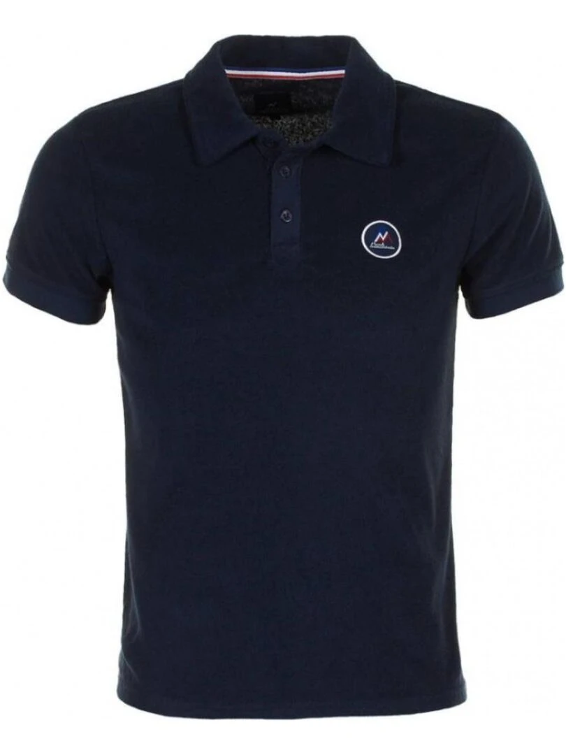 Polo éponge manches courtes homme CONGEAK PEAK MOUNTAIN Bleu marine