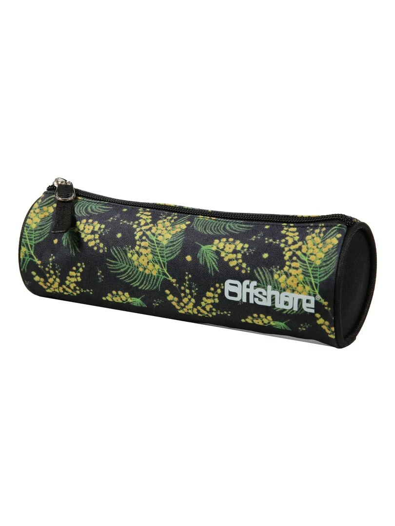 BAGTROTTER Trousse scolaire ronde Offshore Noir Mimosa Noir