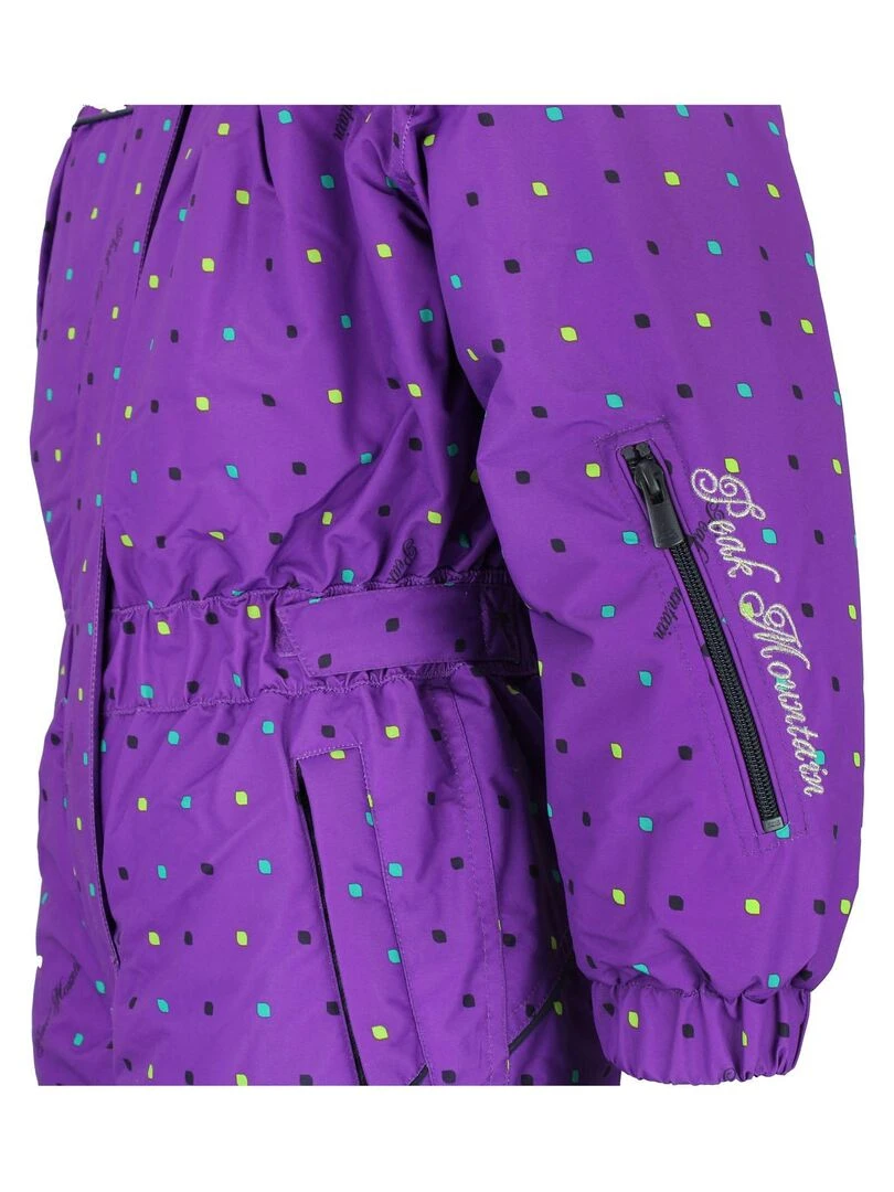 Combinaison de ski fille FANCY   PEAK MOUNTAIN   Violet