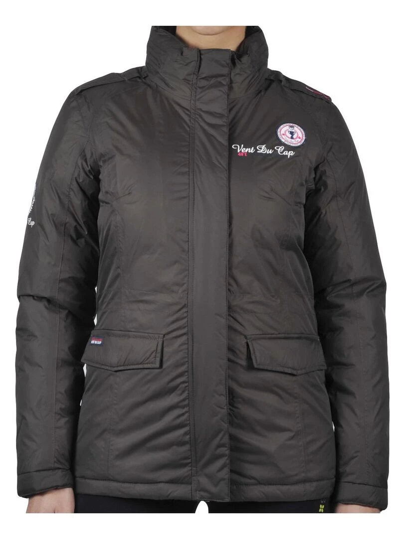 Parka femme AWOW Marron