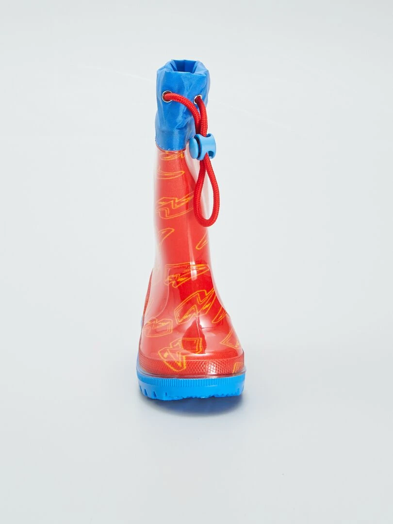 Bottes de pluie 'Cars' 'Disney' 'Pixar'   Rouge