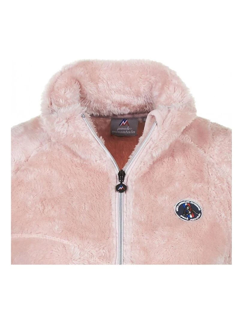 Blouson polaire femme ARIANO   Rose