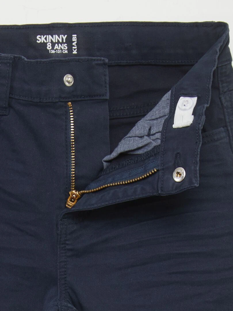 Jean skinny à 5 poches   marine