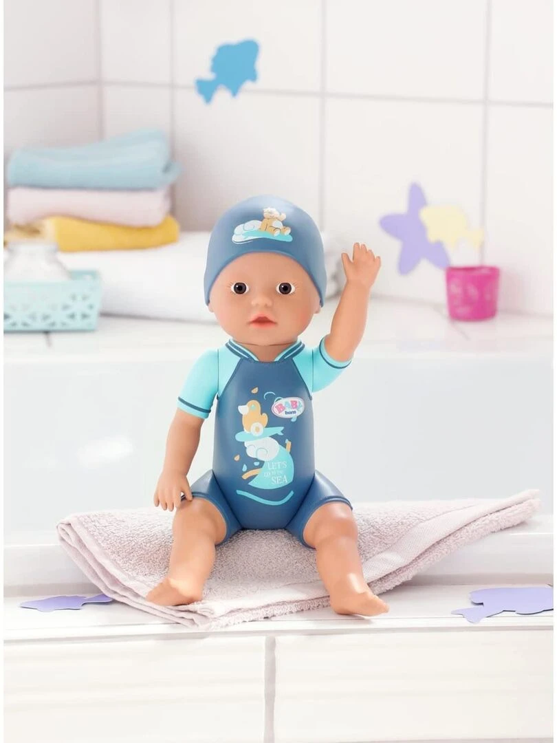 Baby born Mon premier garçon nageur 30cm   N/A