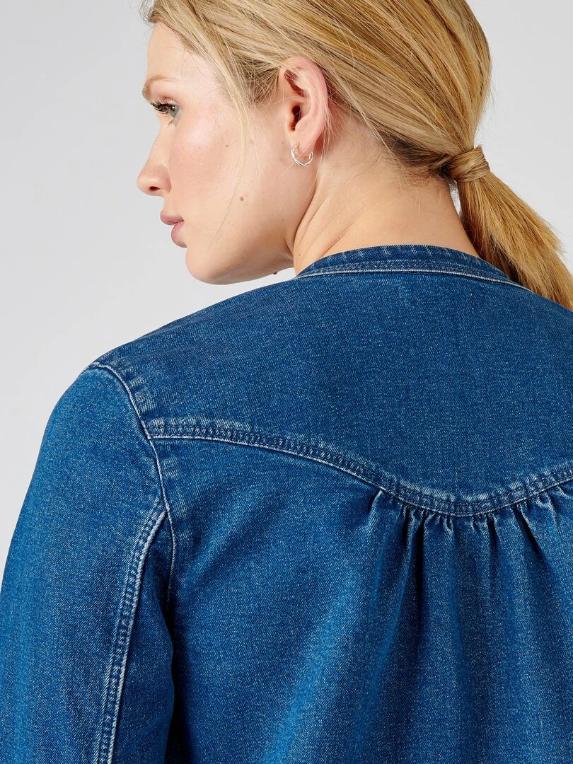 Veste en jean Damart Bleu