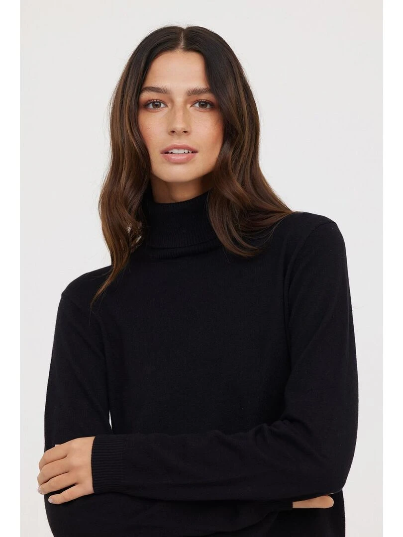 Lee Cooper   Pull coton regular CINALI   Noir