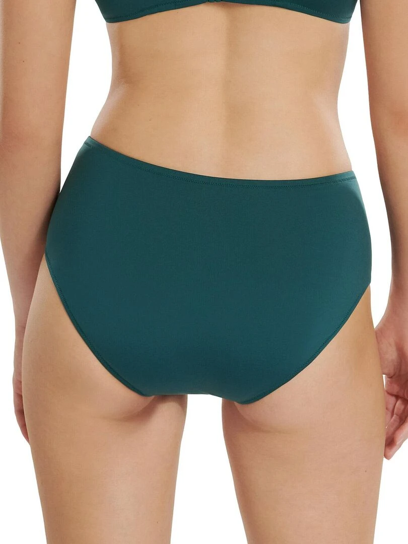 Bas maillot slip de bain shapewear taille haute Umbria Vert