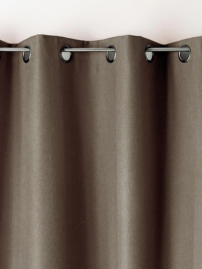 Rideau d'ameublement 100% occultant Taupe