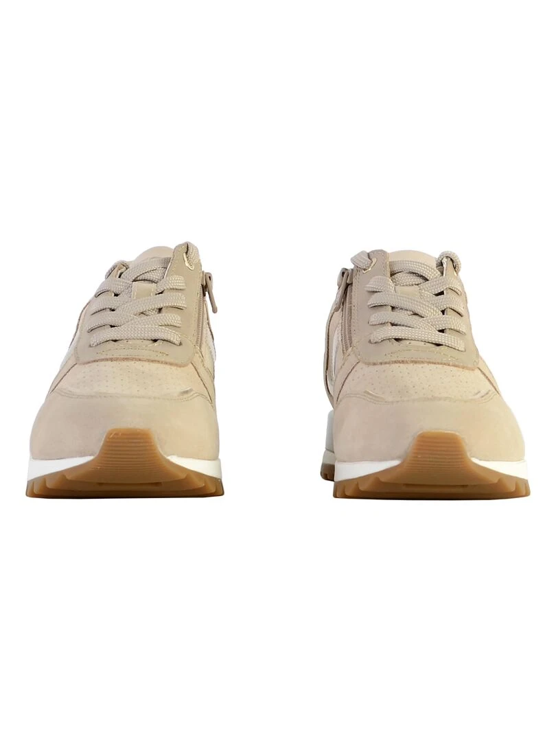 Basket Cuir Geox Tabelya D25AQA   Gris