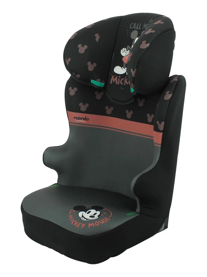 Nania – Siège auto ceinturé START I 106 140 cm R129 i Size – Fabrication Française Mickey Marron