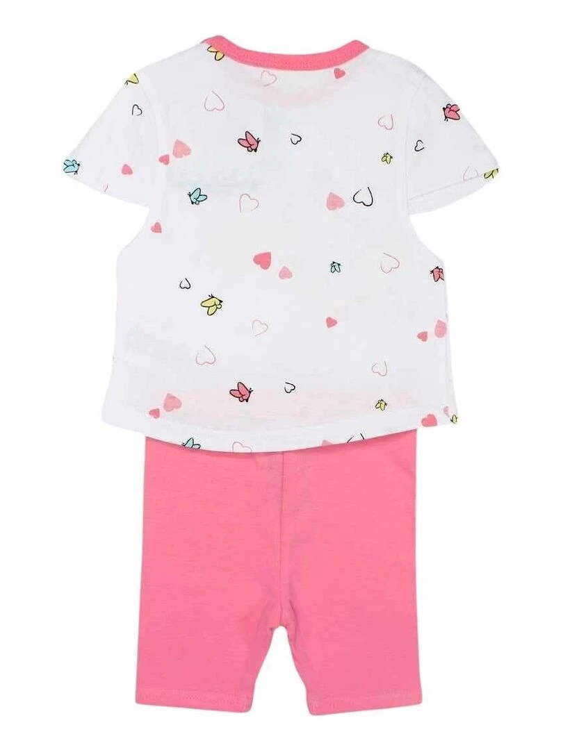 Disney Ensemble T shirt legging bébé fille Imprimé Winnie L'ourson Rose fushia