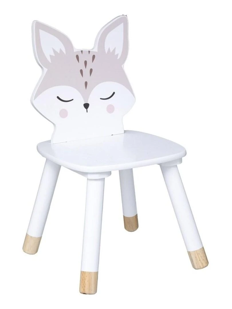 Chaise douceur renard Blanc