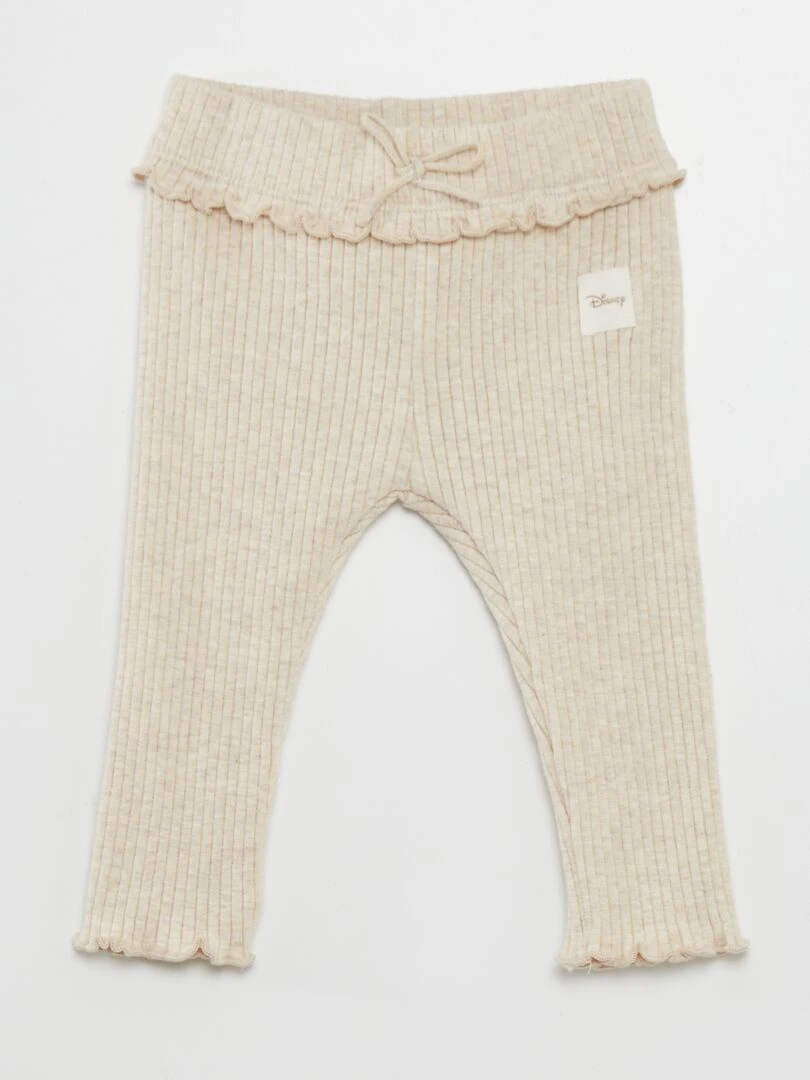 Ensemble 3 pièces body + legging + bavoir   Rose