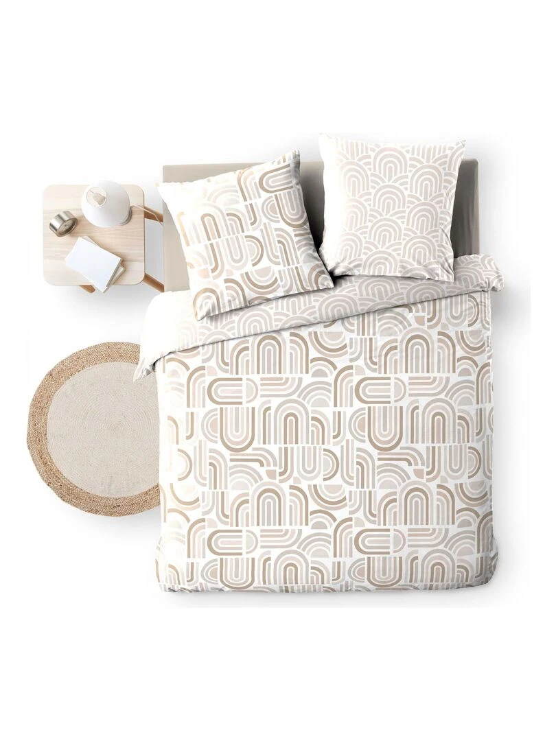 Housse couette + taies 220 x 240 cm Pandore Multicolore