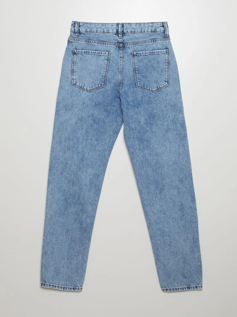 Jean droit BLEU