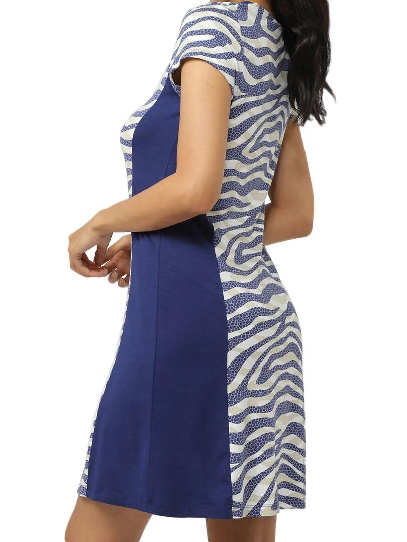 Robe de plage Navy Skin Bleu