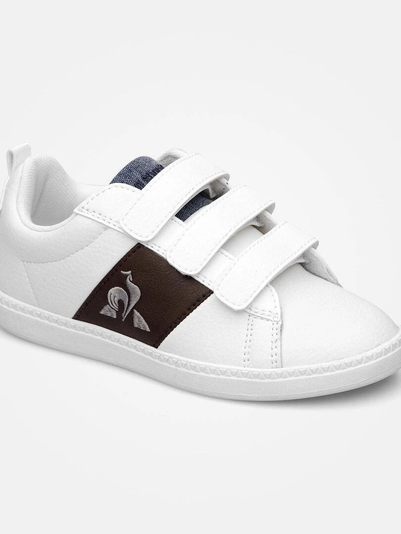 Baskets 'Le Coq Sportif' 'Courtclassic PS Optical' Blanc