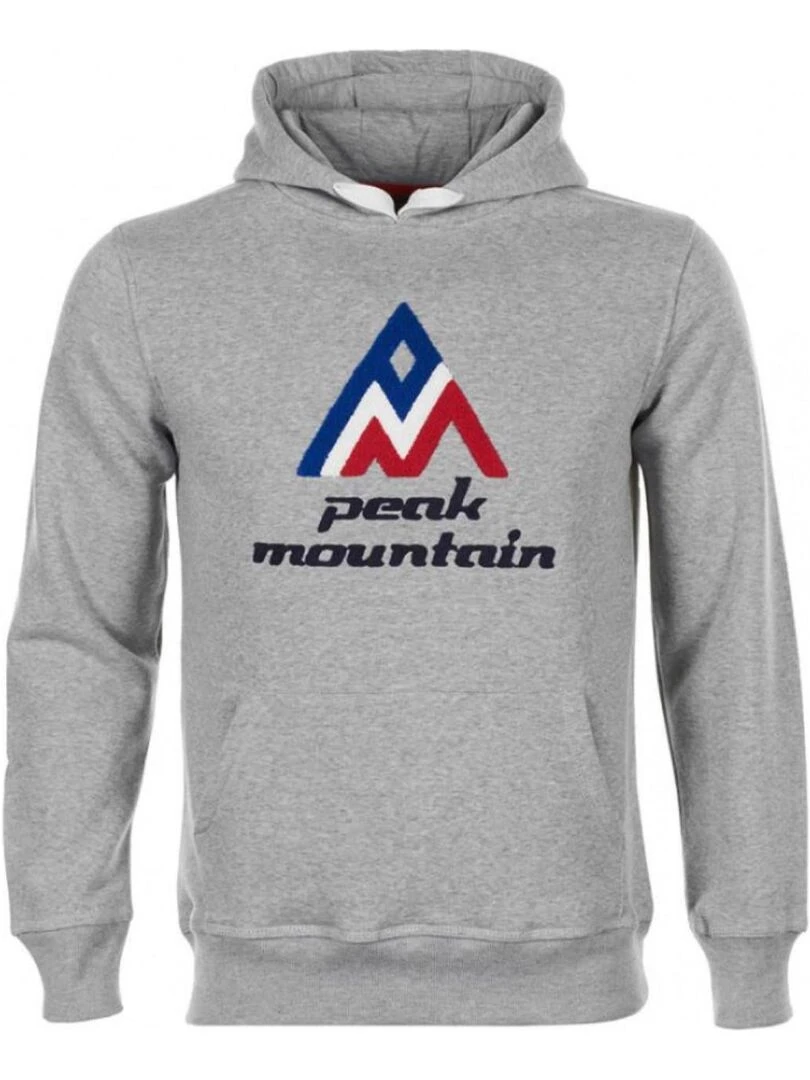 Sweat à capuche homme CODRIVER PEAK MOUNTAIN Gris