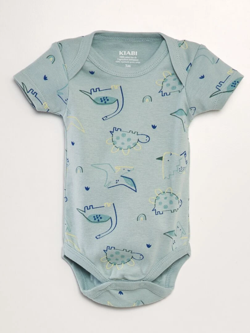 Lot de 3 bodies   Bleu