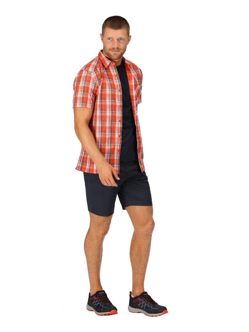 Regatta   Chemise MINDANO   Rouge brique