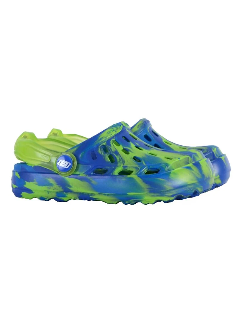 Sabot Enfant Skechers Transluminator   Bleu