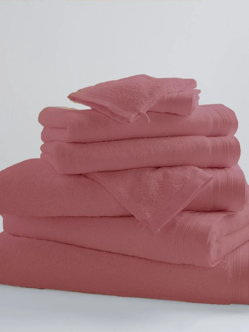 Drap De Bain Uni et Coloré Rose clair