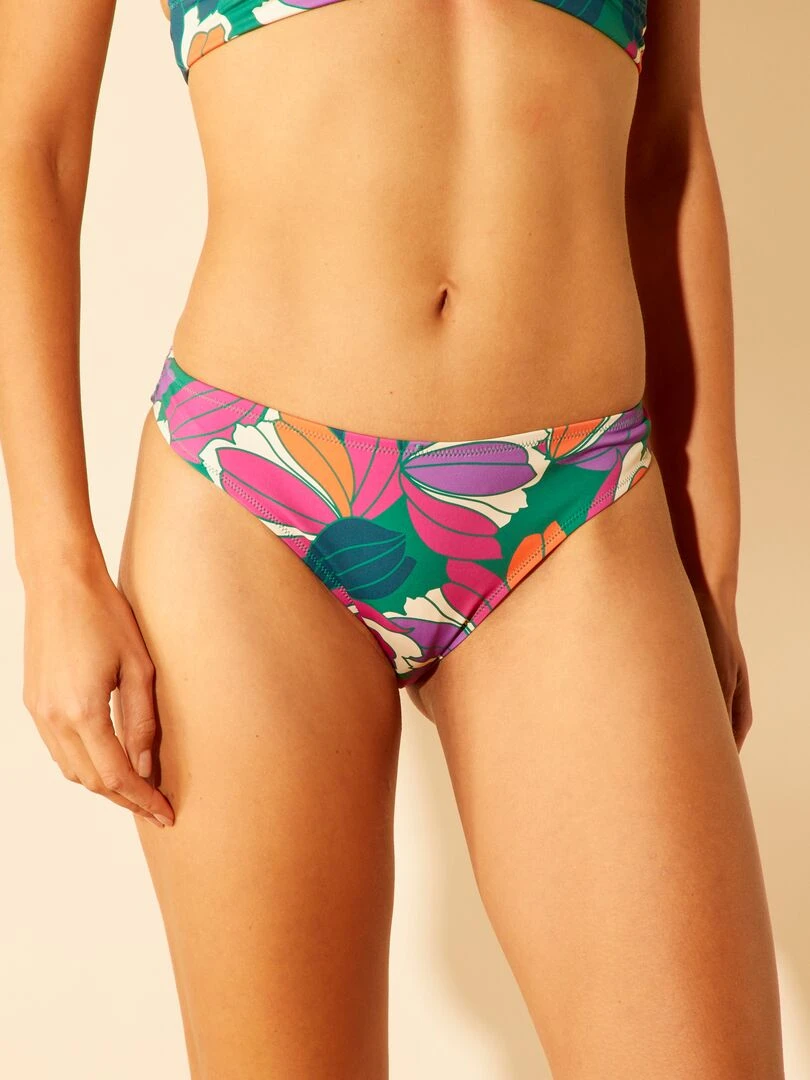 Culotte de bain imprimée Multicolore